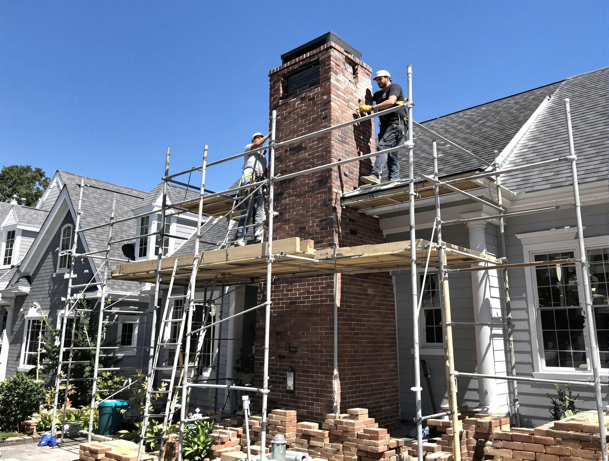 Chimney Rebuilding in Richmond, VA
