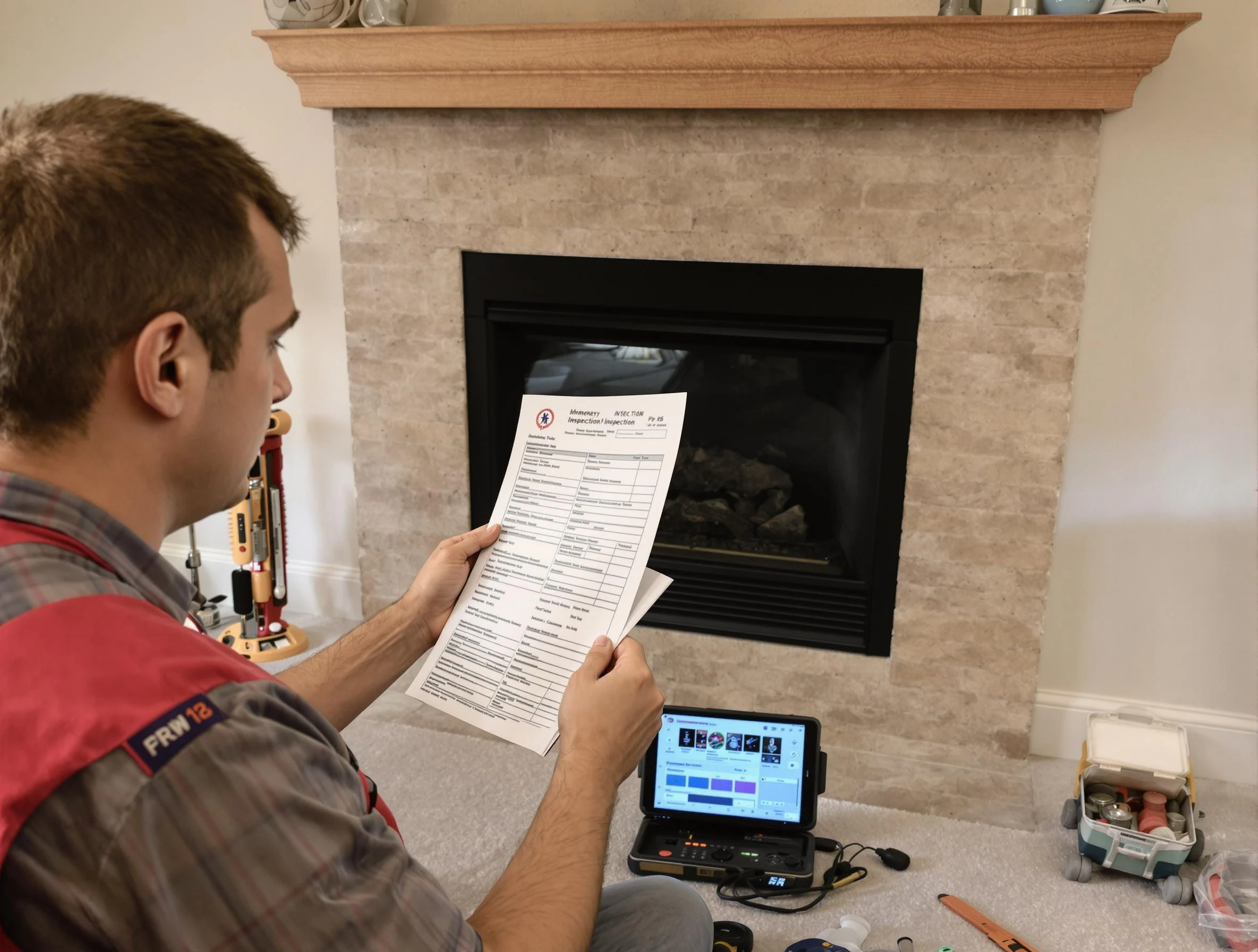 Thorough chimney inspection by Brandermill Chimney Sweep in Brandermill, VA